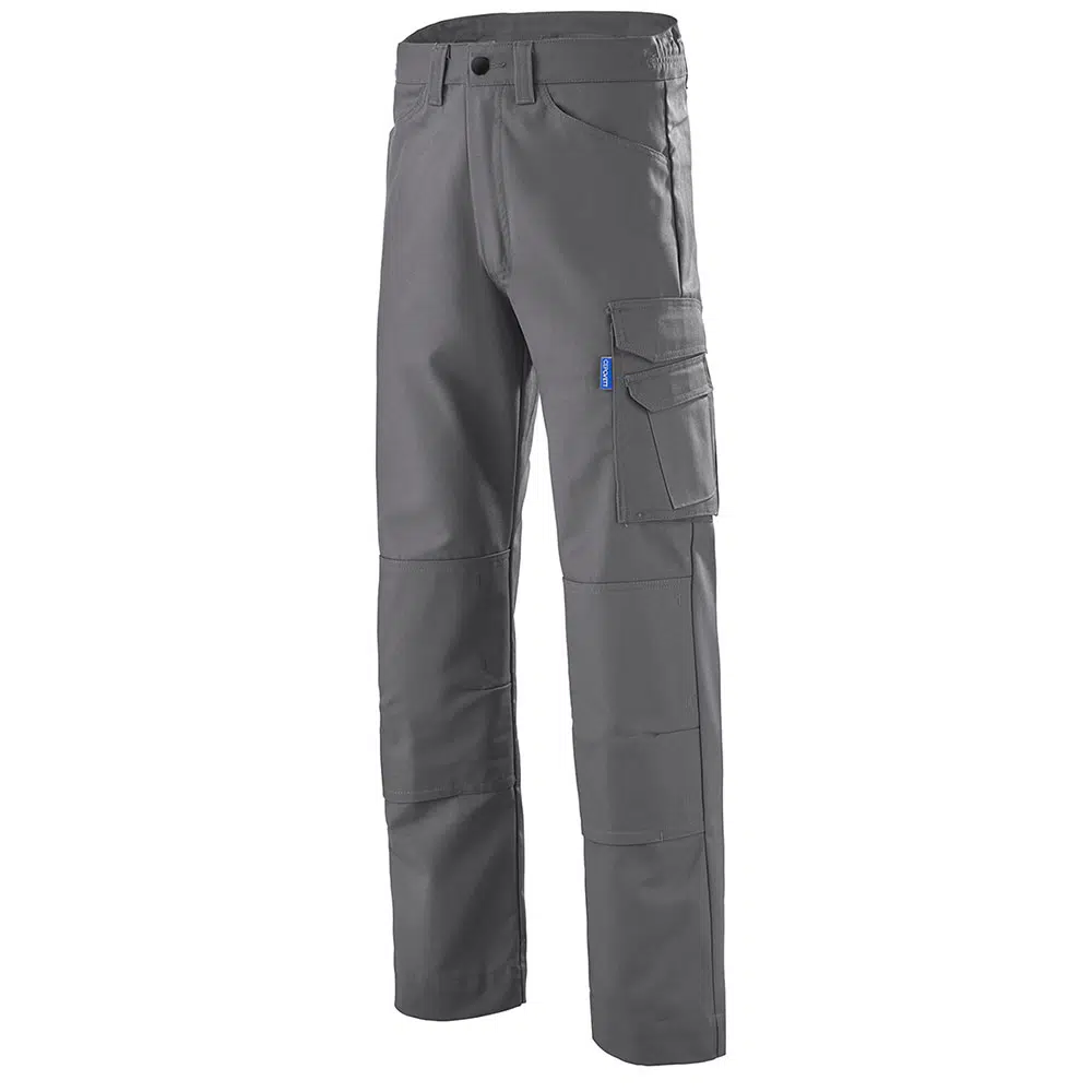 Pantalon De Travail Homme BWOLF Char - Bandes Réfléchissantes - 5 Poches - Bleu/Gris