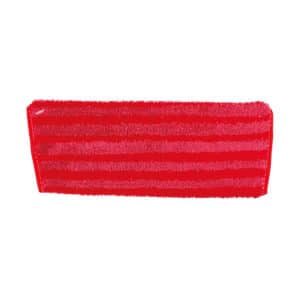 Frange microfibre sanitaire rouge