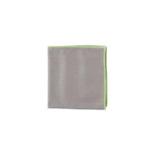 Lavette microfibre imprégnable gris et vert